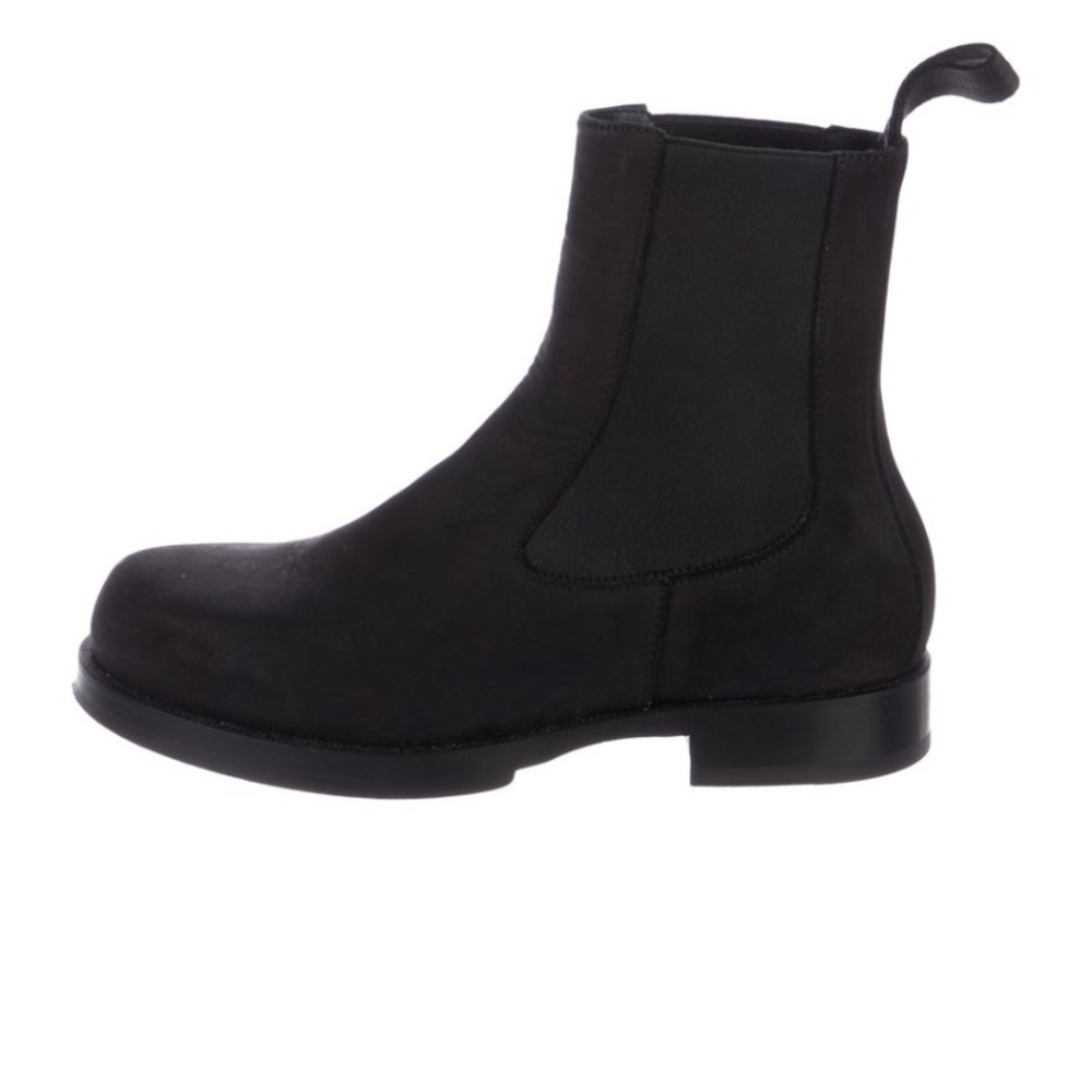 1017 Alyx 9SM Black Leather Chelsea Boots